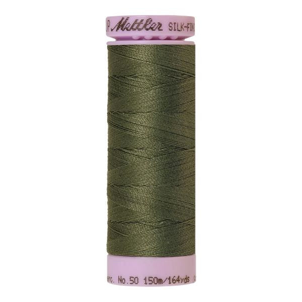 Spool of green cotton thread - Burnt Olive code 0731