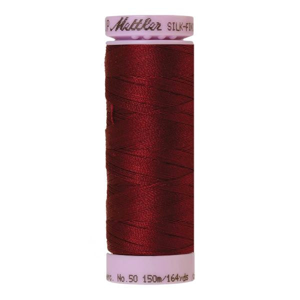 Mettler Silk Finished Cotton Thread 150m 50wt - Cranberry 0918