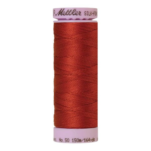 Mettler Silk Finished Cotton Thread 150m 50wt - Brick 1074