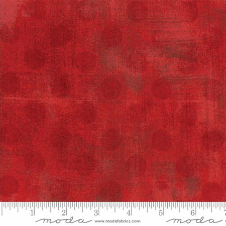 Moda Grunge Hits The Spot Red Quilting Fabric