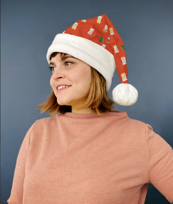 Free Pattern - Furry Santa Hat