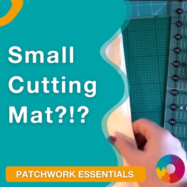 How to Cut Fabric When You Only Have a Small Cutting Mat