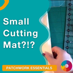 How to Cut Fabric When You Only Have a Small Cutting Mat