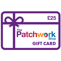Image of the Patchwork Shop Gift Card with £25 denomination