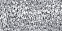 Spool of silver metallic embroidery thread code 7009