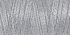 Spool of silver metallic embroidery thread code 7009
