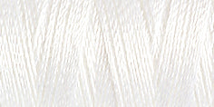 Spool of rayon embroidery thread in white - code 1001