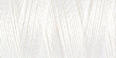 Spool of rayon embroidery thread in white - code 1001
