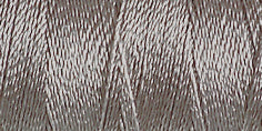 Spool of mid grey coloured rayon embroidery thread. Code 1011.