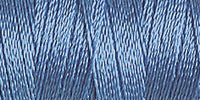 Spool of sky blue coloured rayon embroidery thread. Code 1028.