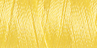 Spool of rayon embroidery thread in lemon. Code 1067.