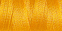 Spool of rayon embroidery thread in a golden yellow. Code 1137.