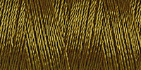 Spool of moss green coloured rayon embroidery thread. Code 1173.