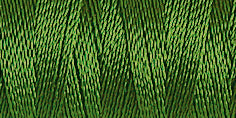 Spool of kelly green coloured rayon embroidery thread. Code 1176.