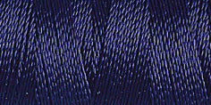 Spool of navy blue coloured rayon embroidery thread. Code 1197.