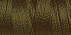 Spool of dark fern green coloured rayon embroidery thread. Code 1210.
