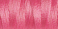 Spool of medium pink coloured rayon embroidery thread. Code 1256.