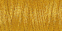 Spool of gold machine embroidery thread code 7007