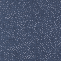 Moda Dotty Thatched - Navy (price per 0.5m)