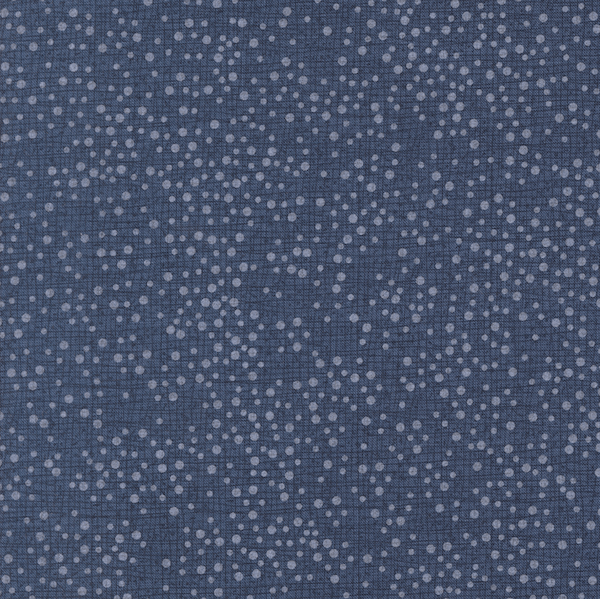 Moda Dotty Thatched - Navy (price per 0.5m)