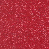 Moda Dotty Thatched - Scarlet (price per 0.5m)