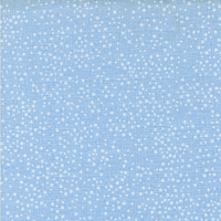 Blue fabric texture with small white dots
