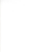 Bright bleached white cotton quilting fabric, Moda Bella Solids Bleached White