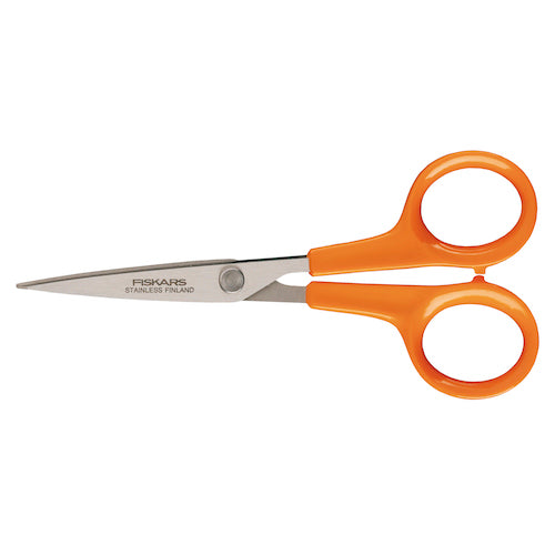 Fiskars Classic Needlework Scissors with orange handles - size 13cm