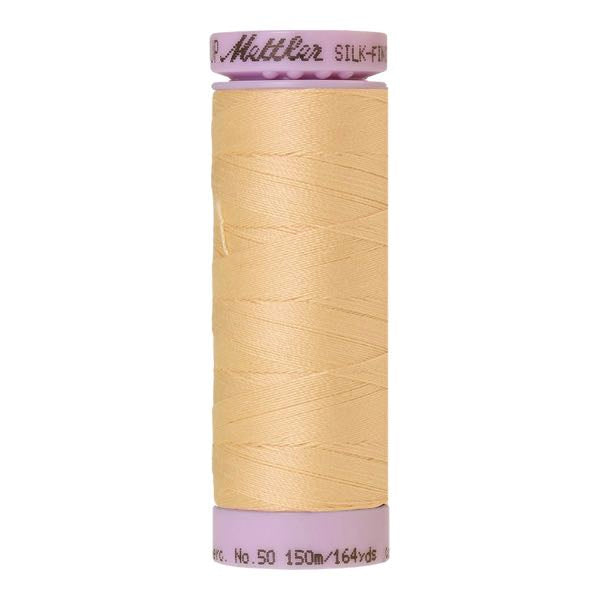 Mettler Silk Finished Cotton Thread 150m 50wt - Cornhusk 0130