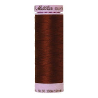 Spool of reddy brown coloured cotton thread - Friar Brown code 0173
