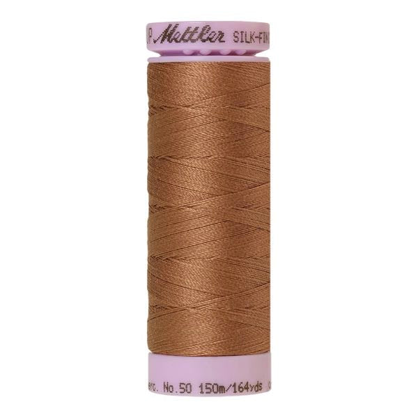 Spool of fawn coloured cotton thread - Walnut code 0280
