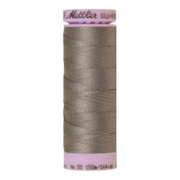 Spool of dark beige coloured cotton thread - Rain Cloud code 0322