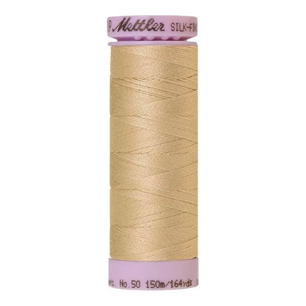 Spool of dark cream coloured cotton thread - Oat Flakes code 0537