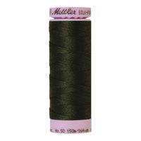 Spool of green coloured cotton thread - Holly code 0554