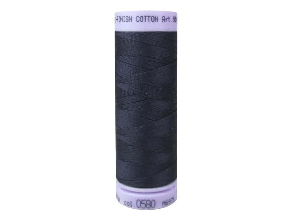 Mettler Silk Finished Cotton Thread 150m 50wt - Evening Blue 0580