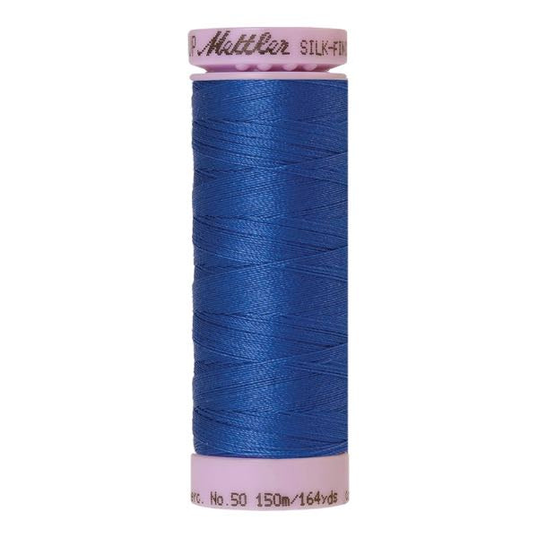 Spool of cobalt blue coloured cotton thread - code 0815