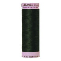 A spool of enchanting forest green cotton thread - code 0846