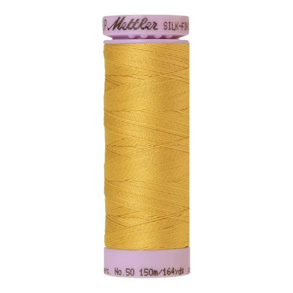 Mettler Silk Finished Cotton Thread 150m 50wt - Star Gold 0892