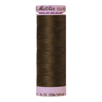 Spool of browny green coloured cotton thread - Olive code 1043