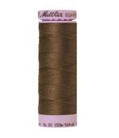 Spool of dark brown coloured cotton thread - Pine Park code 1182
