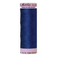 Spool of dark royal imperial blue coloured cotton thread - code 1304