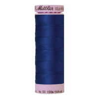 Spool of dark royal imperial blue coloured cotton thread - code 1304