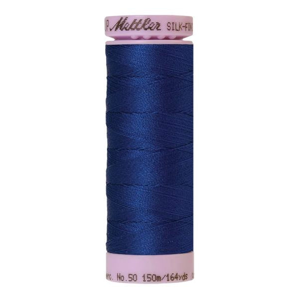 Spool of dark royal imperial blue coloured cotton thread - code 1304