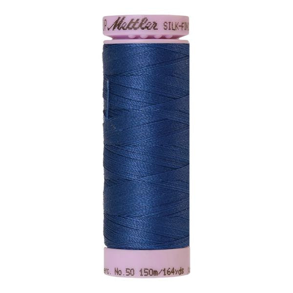Spool of steel blue coloured cotton thread - code 1316