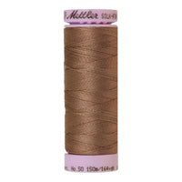 Spool of brown coloured cotton thread - Espresso code 1380