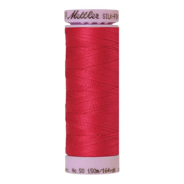 Spool of Mettler Silk Finished Cotton Thread in colour Currant 1392