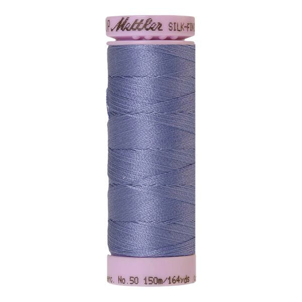 Spool of cadet blue coloured cotton thread - code 1466