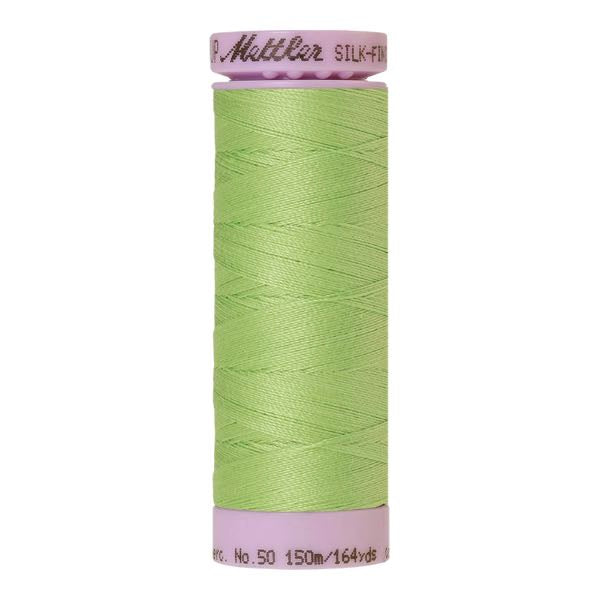 Spool of green cotton thread - Lime Green code 1527