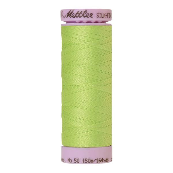 Spool of bright green cotton thread - Bright Lime Green code 1528