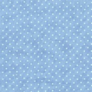 Moda Essential Dots Blue Quilting Fabric